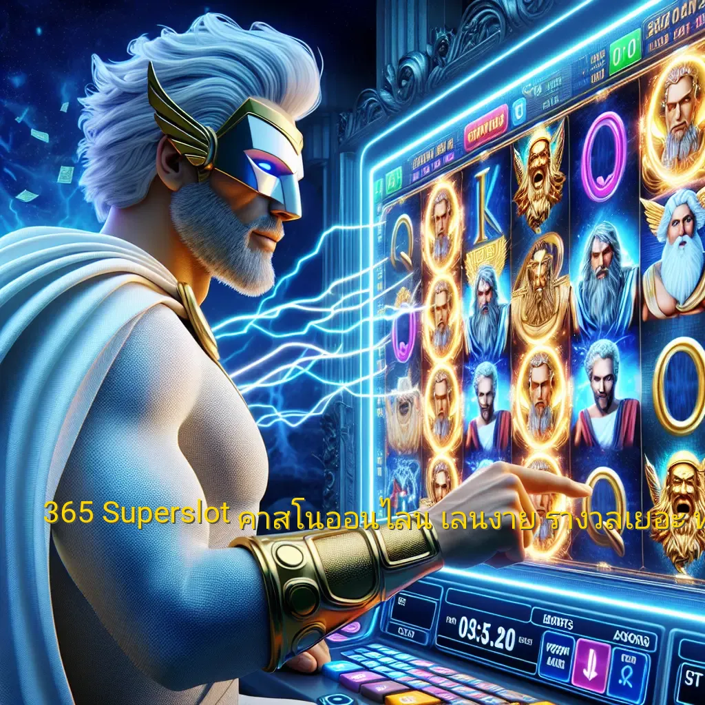 365 Superslot: คาสิโนออนไลน์ เล่นง่าย รางวัลเยอะ ทุกวัน