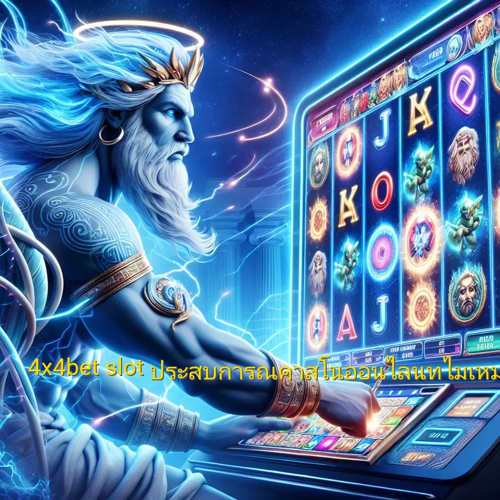 4x4bet slot: ประสบการณ์คาสิโนออนไลน์ที่ไม่เหมือนใคร