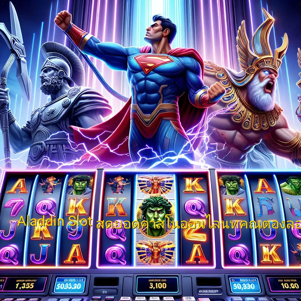 Aladdin Slot: สุดยอดคาสิโนออนไลน์ที่คุณต้องลองในไทย