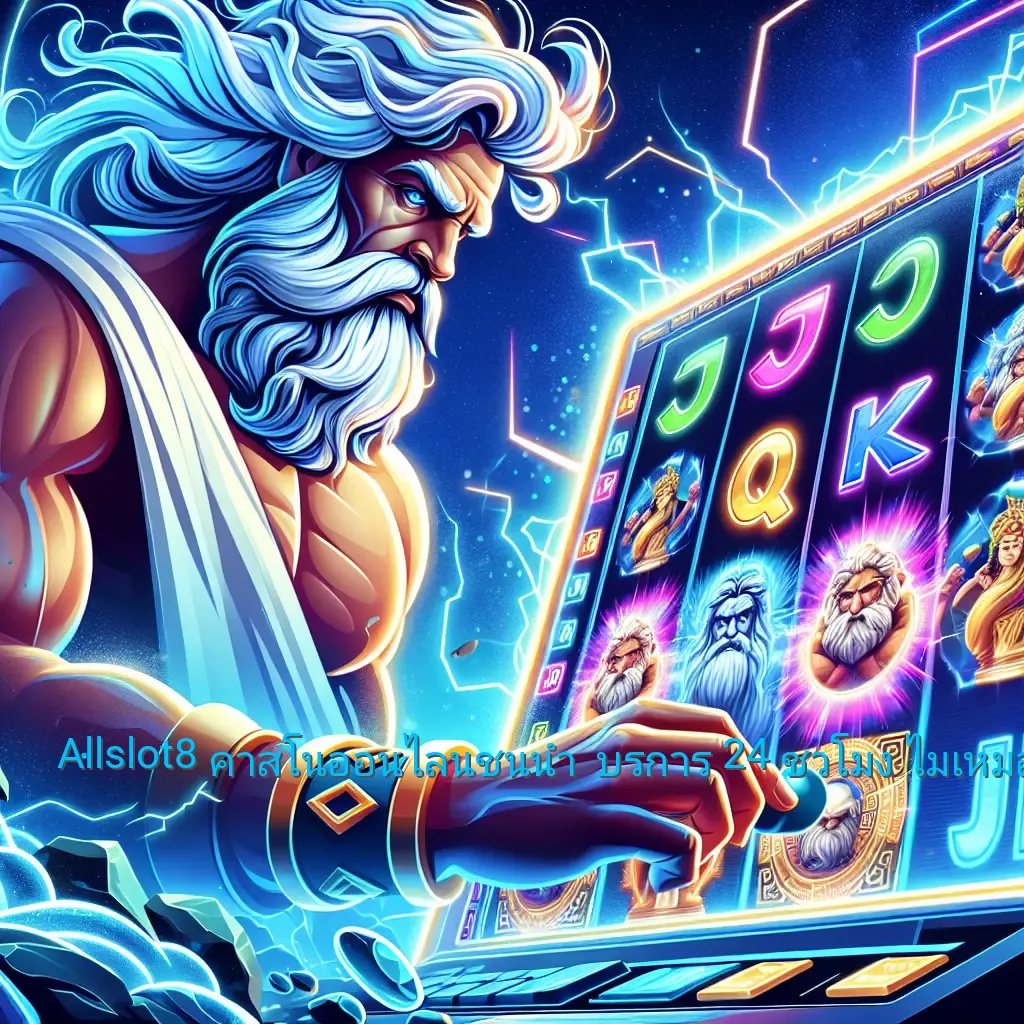 Allslot8 คาสิโนออนไลน์ชั้นนำ บริการ 24 ชั่วโมง ไม่เหมือนใคร