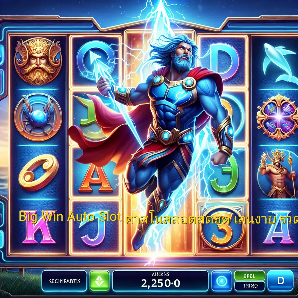 Big Win Auto Slot: คาสิโนสล็อตสุดฮิต เล่นง่าย รวดเร็ว