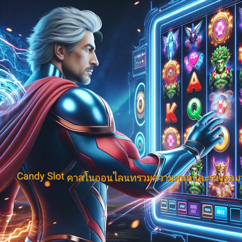 Candy Slot: คาสิโนออนไลน์ที่รวมความสนุกและรางวัลมากมาย