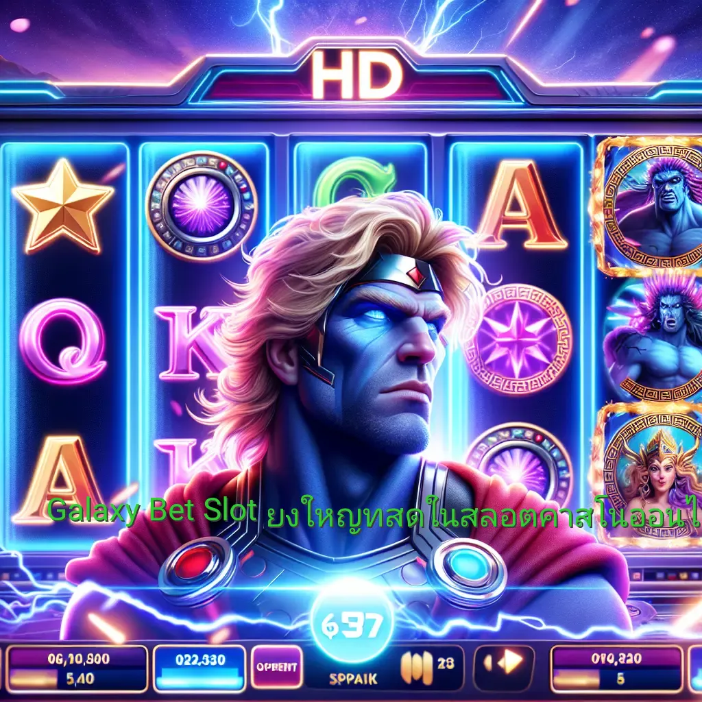 Galaxy Bet Slot: ยิ่งใหญ่ที่สุดในสล็อตคาสิโนออนไลน์ไทย