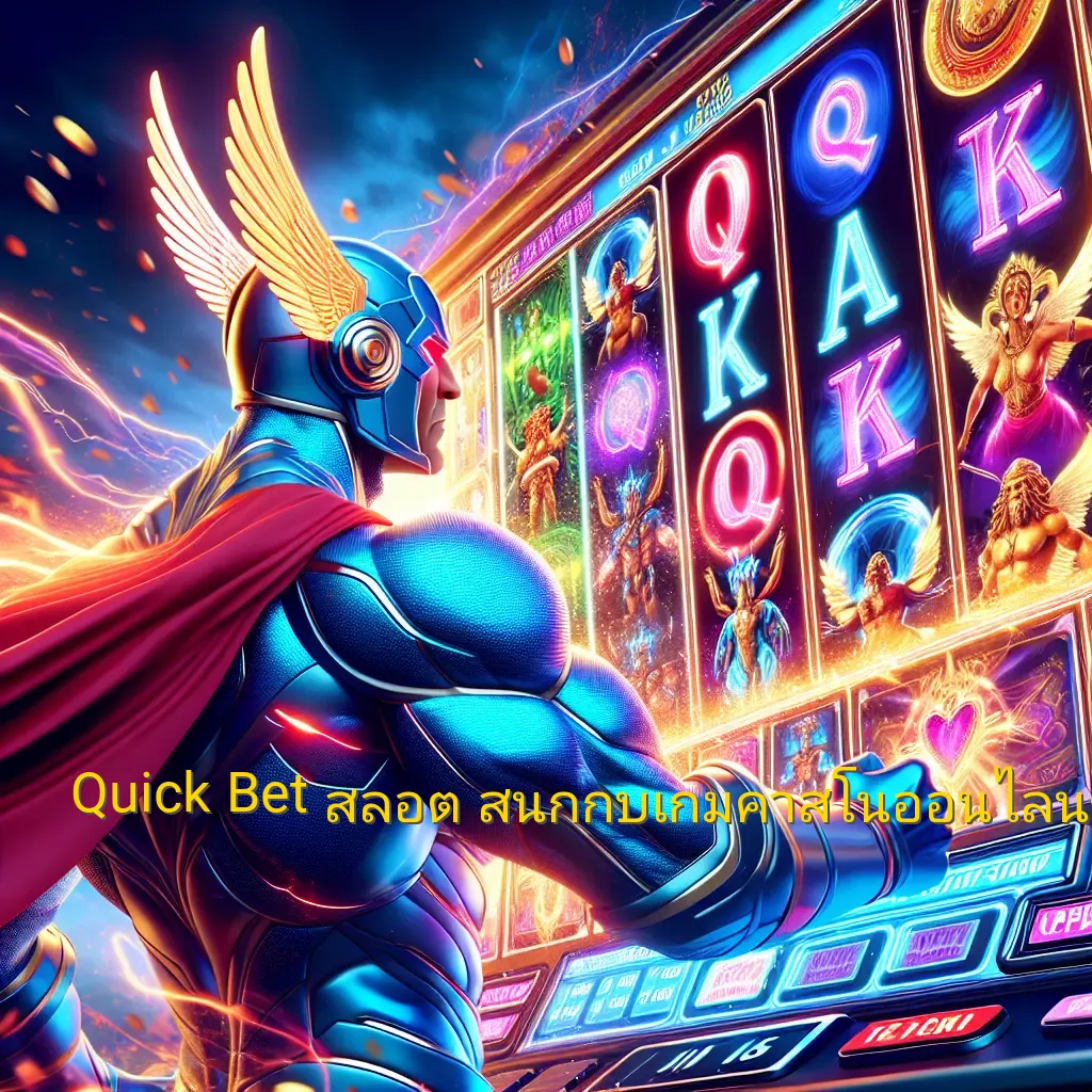 Quick Bet สล็อต: สนุกกับเกมคาสิโนออนไลน์ชั้นนำ