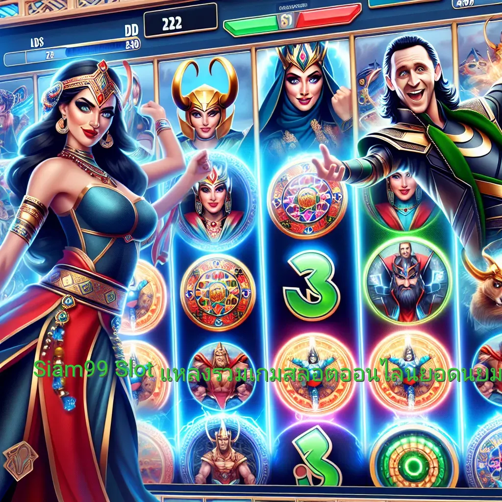 Siam99 Slot: แหล่งรวมเกมสล็อตออนไลน์ยอดนิยมในไทย