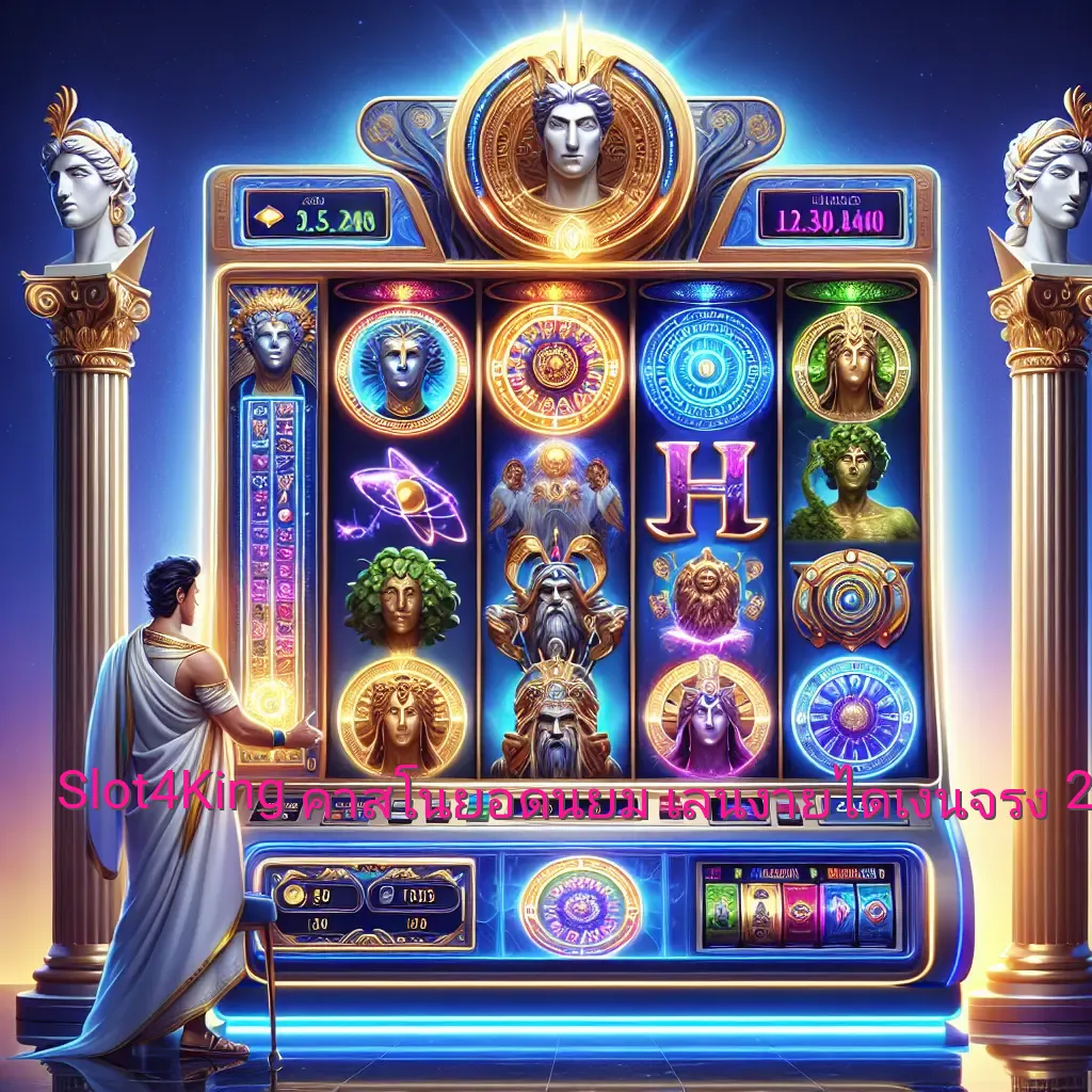 Slot4King: คาสิโนยอดนิยม เล่นง่ายได้เงินจริง 2023