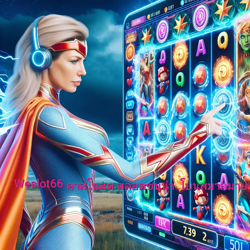 Weslot66: คาสิโนสด สล็อตชั้นนำ โบนัสมากมาย 2023