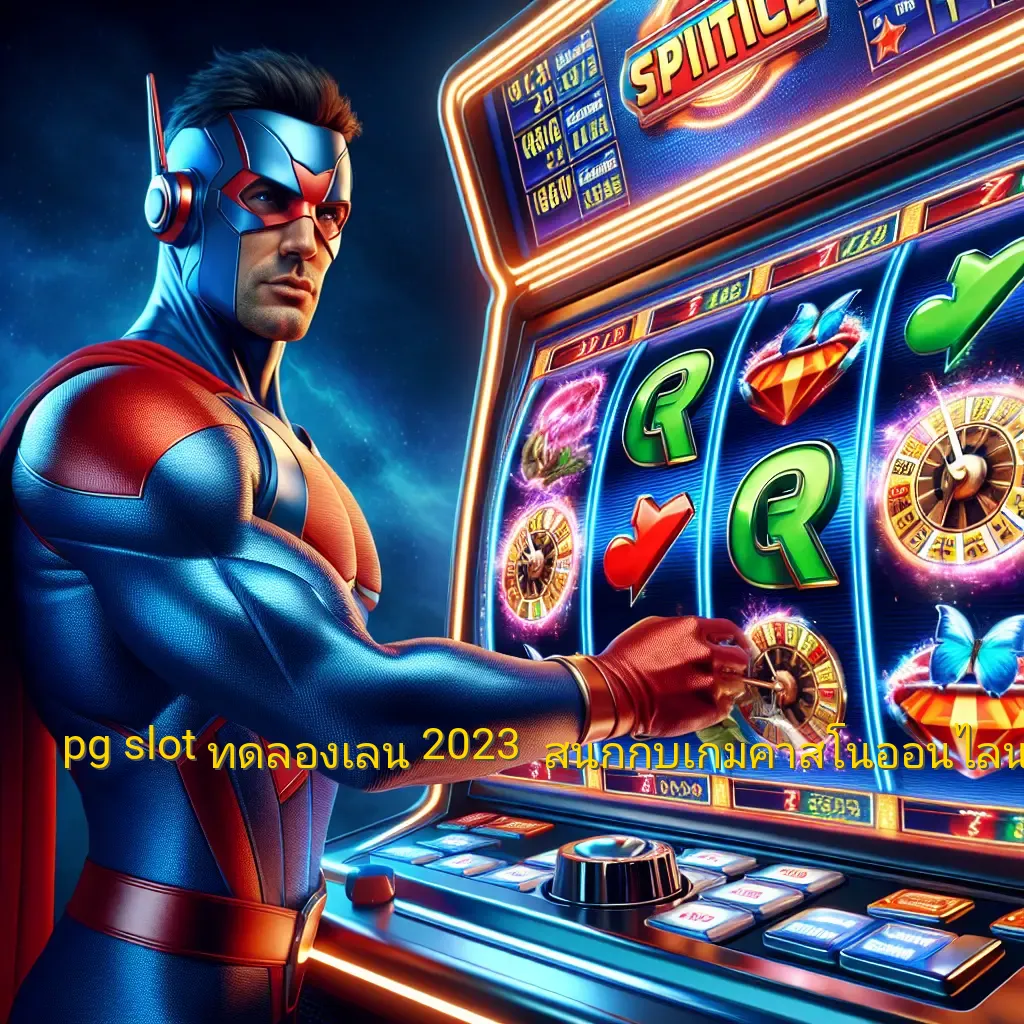 pg slot ทดลองเล่น 2023 - สนุกกับเกมคาสิโนออนไลน์ชั้นนำ