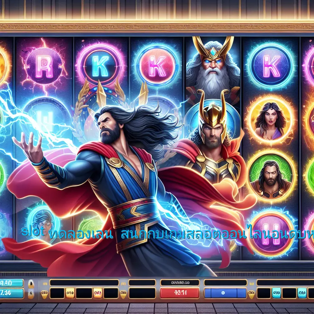 slot ทดลองเล่น - สนุกกับเกมสล็อตออนไลน์อันดับหนึ่งในไทย