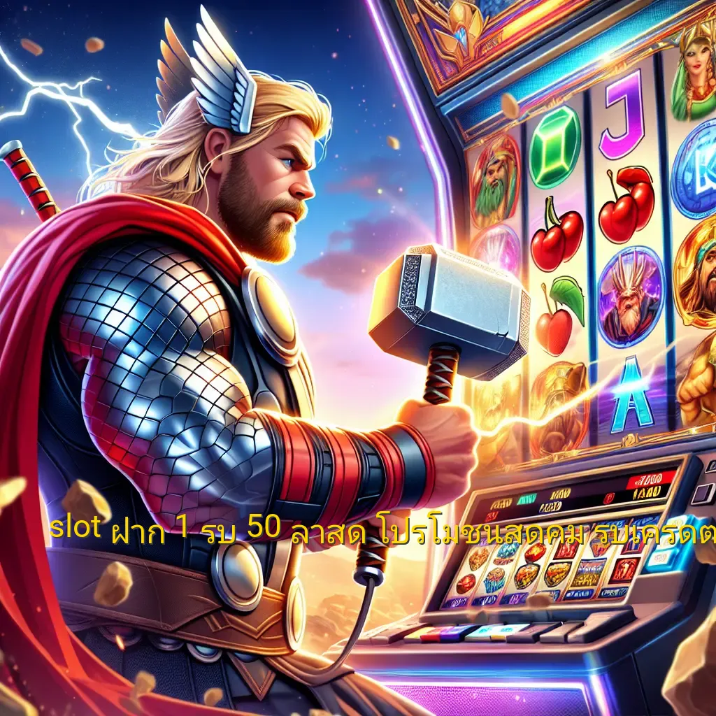 slot ฝาก 1 รับ 50 ล่าสุด โปรโมชั่นสุดคุ้ม รับเครดิตฟรีทันที