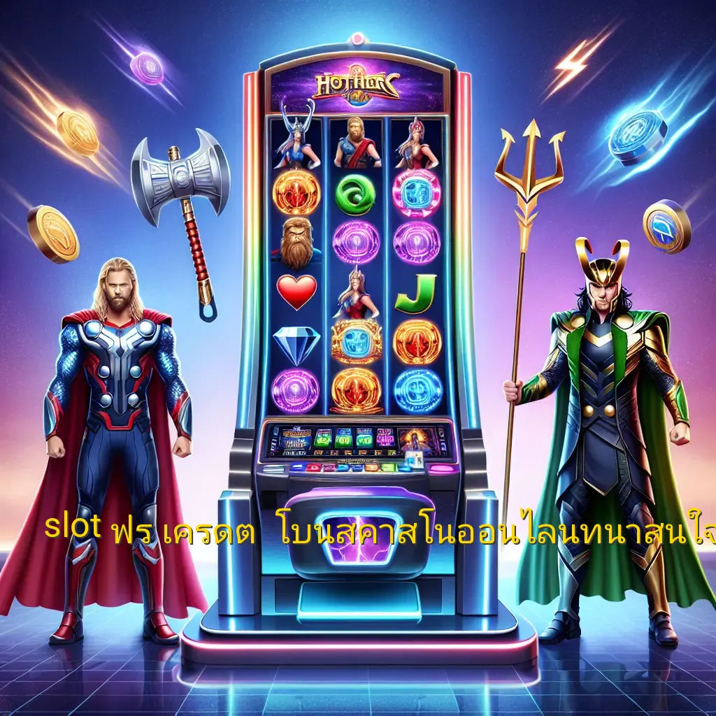 slot ฟรี เครดิต - โบนัสคาสิโนออนไลน์ที่น่าสนใจ 2023