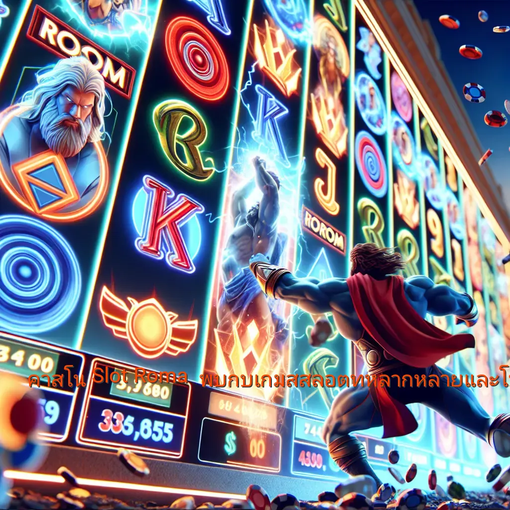 คาสิโน Slot Roma - พบกับเกมส์สล็อตที่หลากหลายและโบนัสสุดคุ้ม