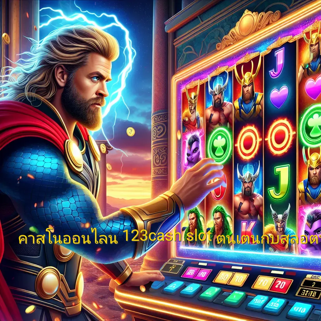 คาสิโนออนไลน์ 123cash slot: ตื่นเต้นกับสล็อตที่ดีที่สุด