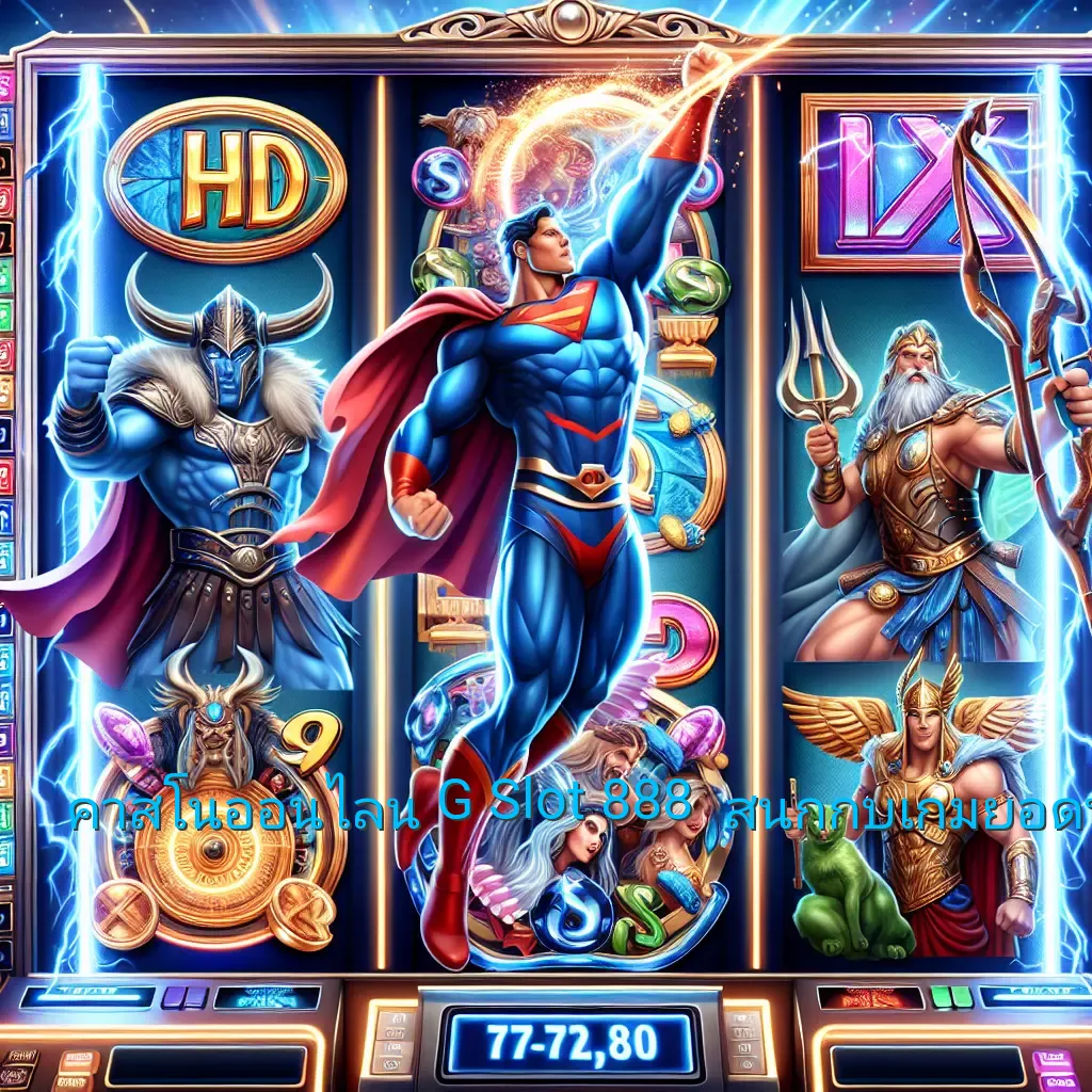 คาสิโนออนไลน์ G Slot 888 | สนุกกับเกมยอดนิยมที่นี่