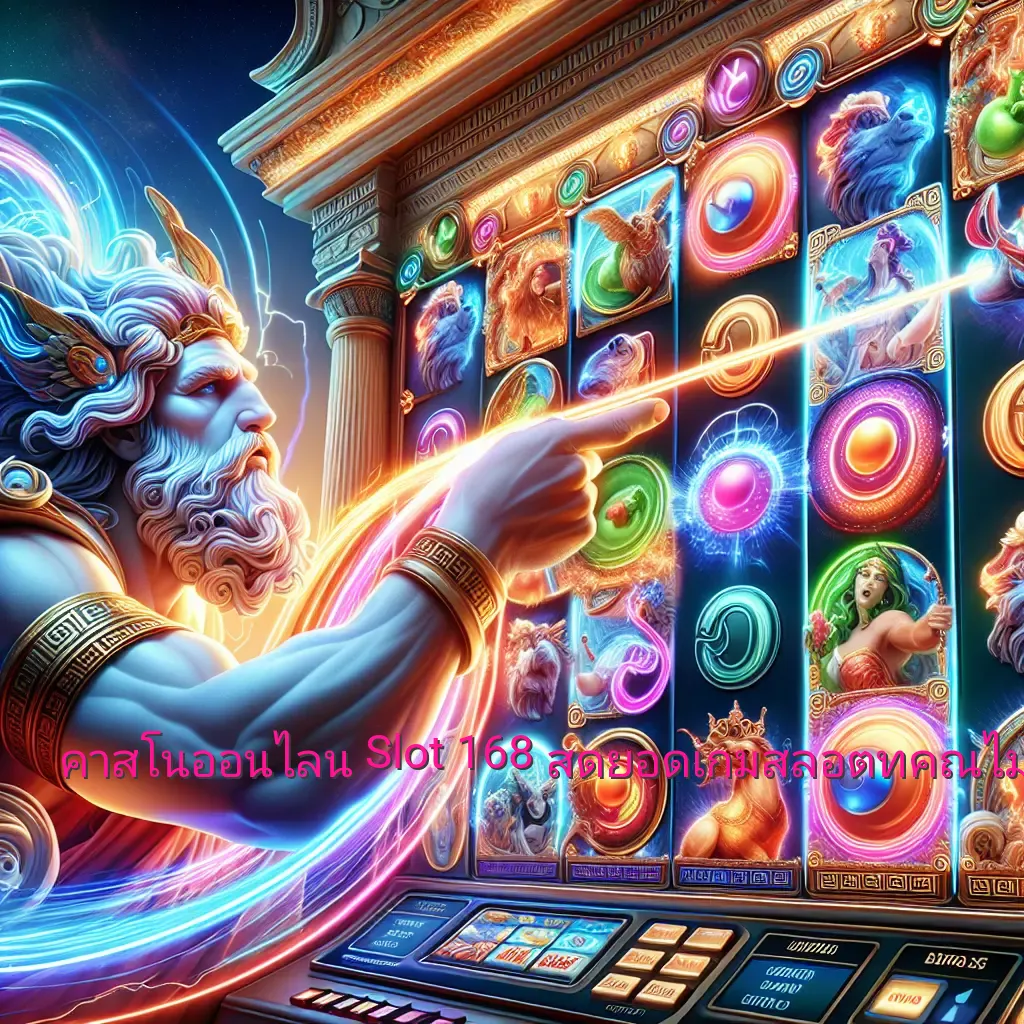 คาสิโนออนไลน์ Slot 168: สุดยอดเกมสล็อตที่คุณไม่ควรพลาด