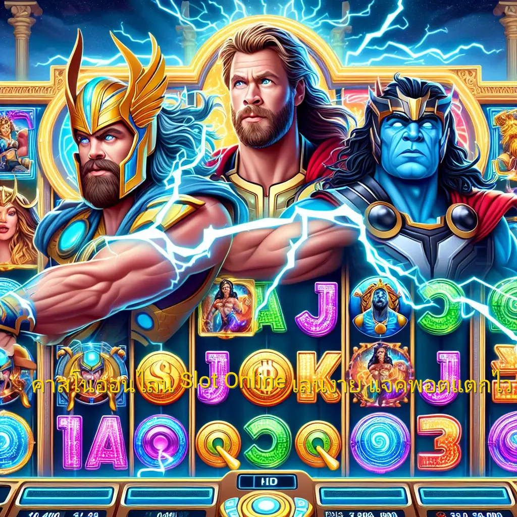 คาสิโนออนไลน์ Slot Online เล่นง่าย แจ็คพอตแตกไว 2023