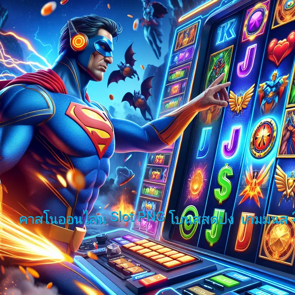 คาสิโนออนไลน์ Slot PNG: โบนัสสุดปัง & เกมมันส์ 2023