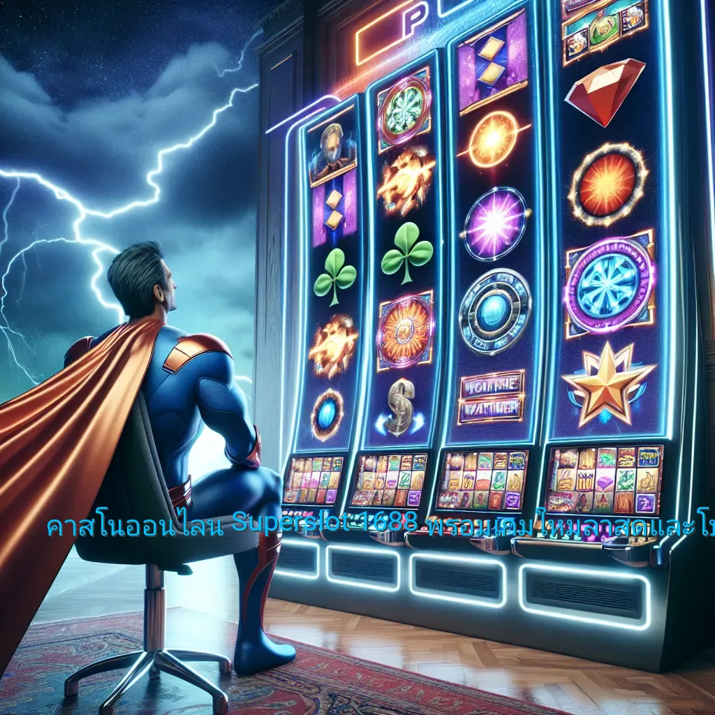 คาสิโนออนไลน์ Superslot 1688 พร้อมเกมใหม่ล่าสุดและโบนัสดีๆ