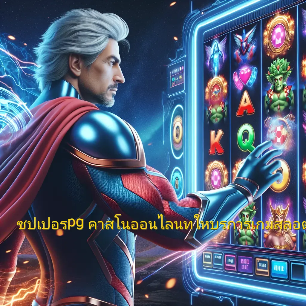 ซุปเปอร์pg คาสิโนออนไลน์ที่ให้บริการเกมสล็อตยอดนิยม