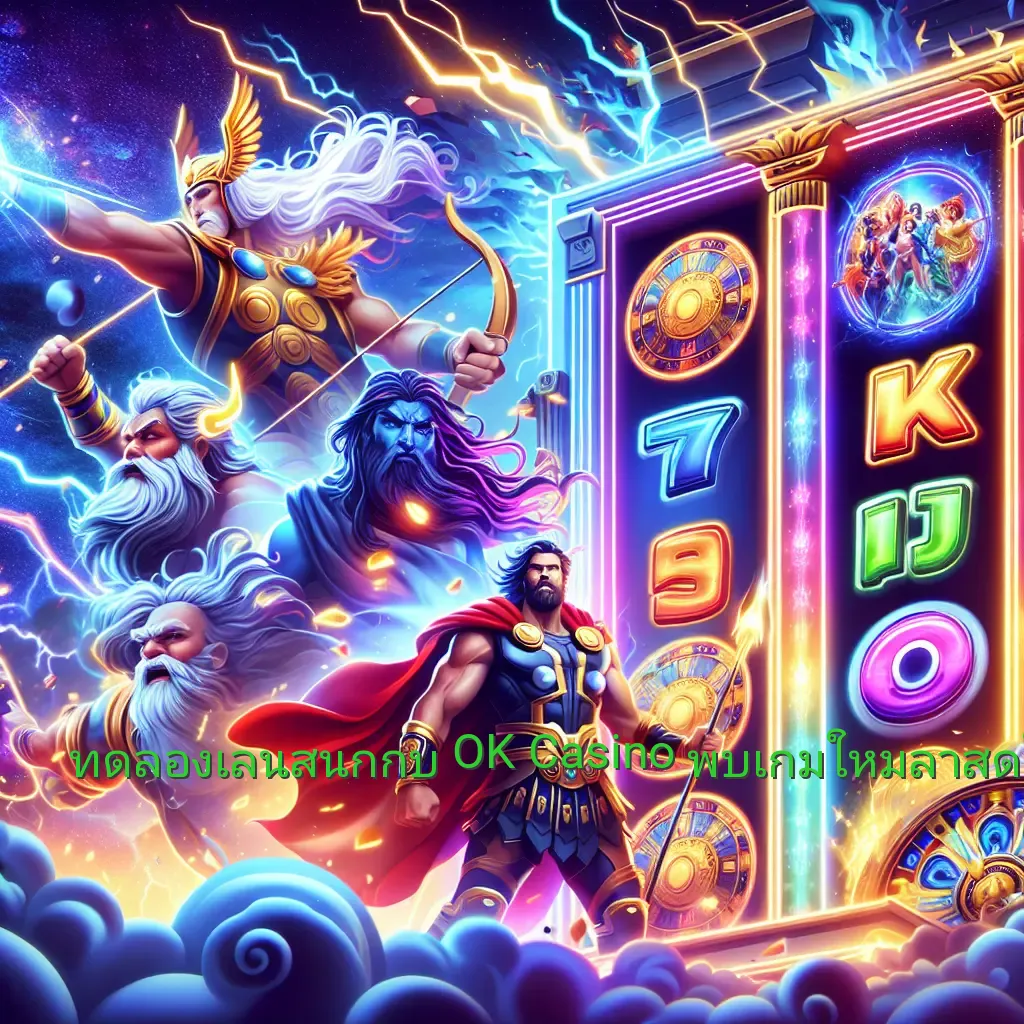 ทดลองเล่นสนุกกับ OK Casino พบเกมใหม่ล่าสุดในไทย