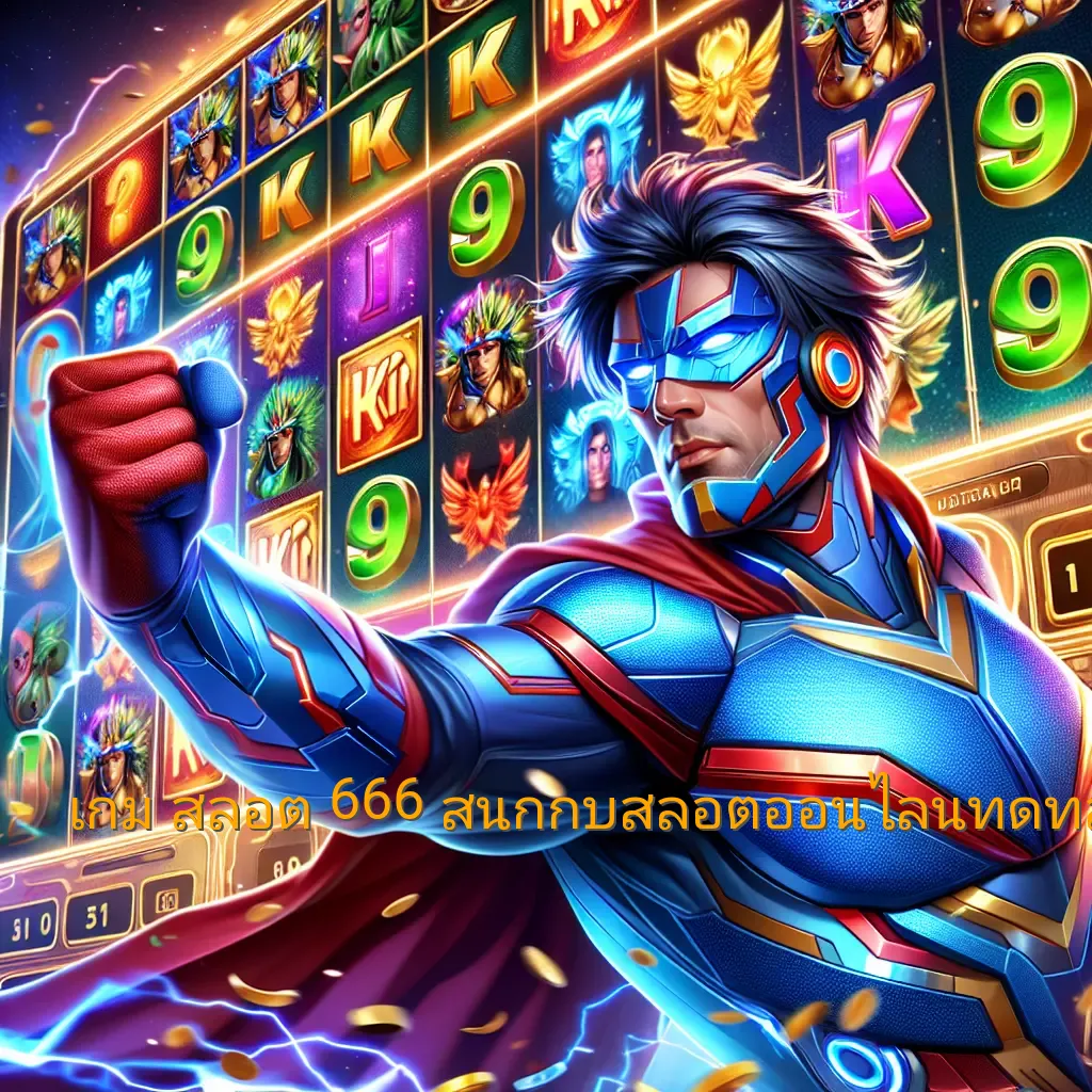 เกม สล็อต 666: สนุกกับสล็อตออนไลน์ที่ดีที่สุดในไทย