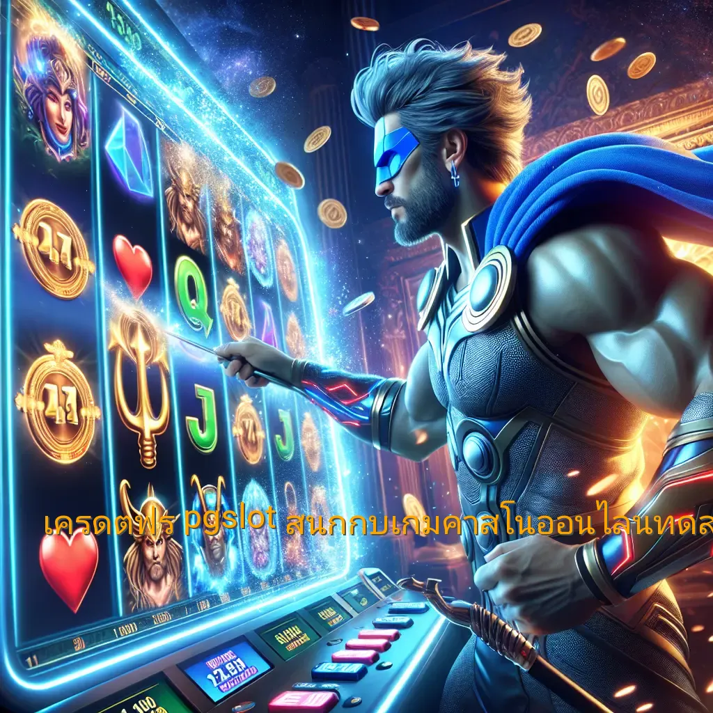 เครดิตฟรี pgslot: สนุกกับเกมคาสิโนออนไลน์ที่ดีสุดในไทย