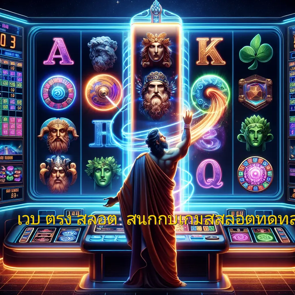 เว็บ ตรง สล็อต | สนุกกับเกมส์สล็อตที่ดีที่สุดในไทย