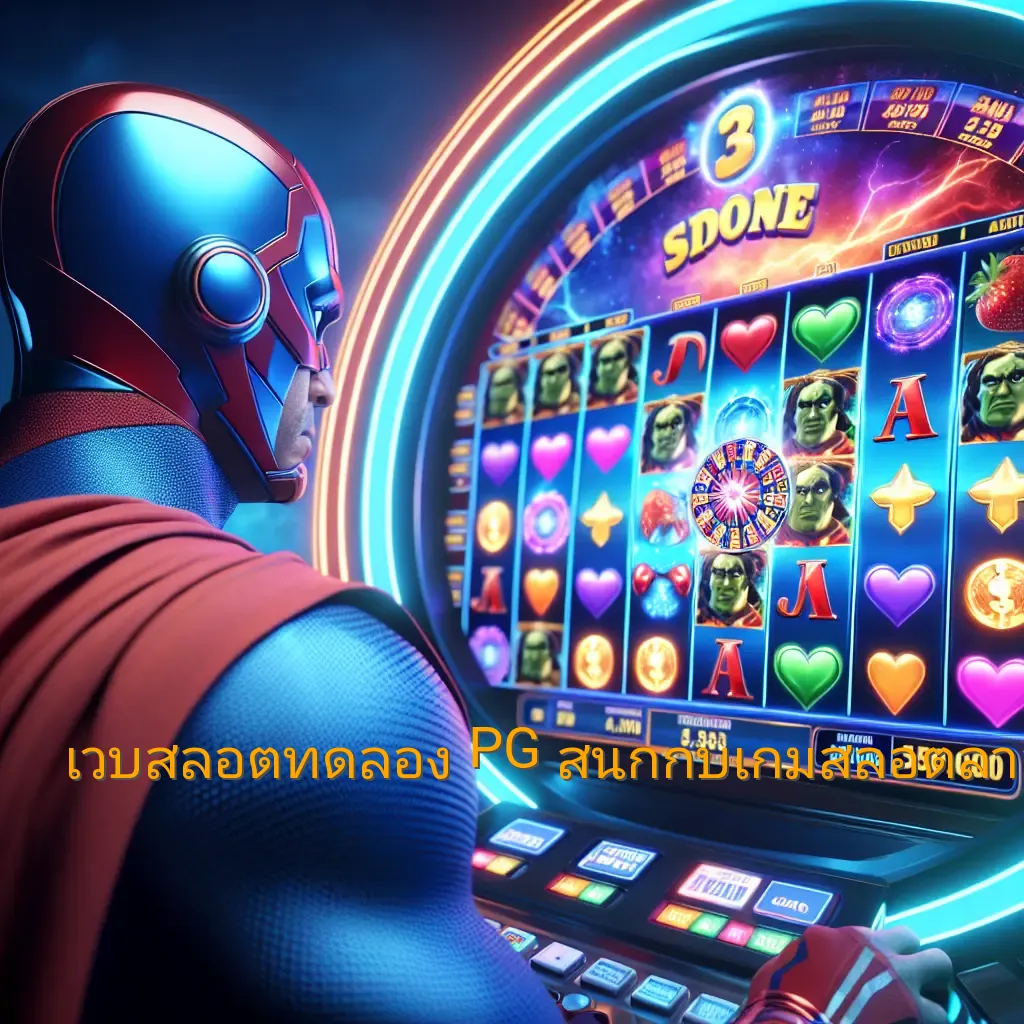 เว็บสล็อตทดลอง PG: สนุกกับเกมสล็อตล่าสุดทุกวัน